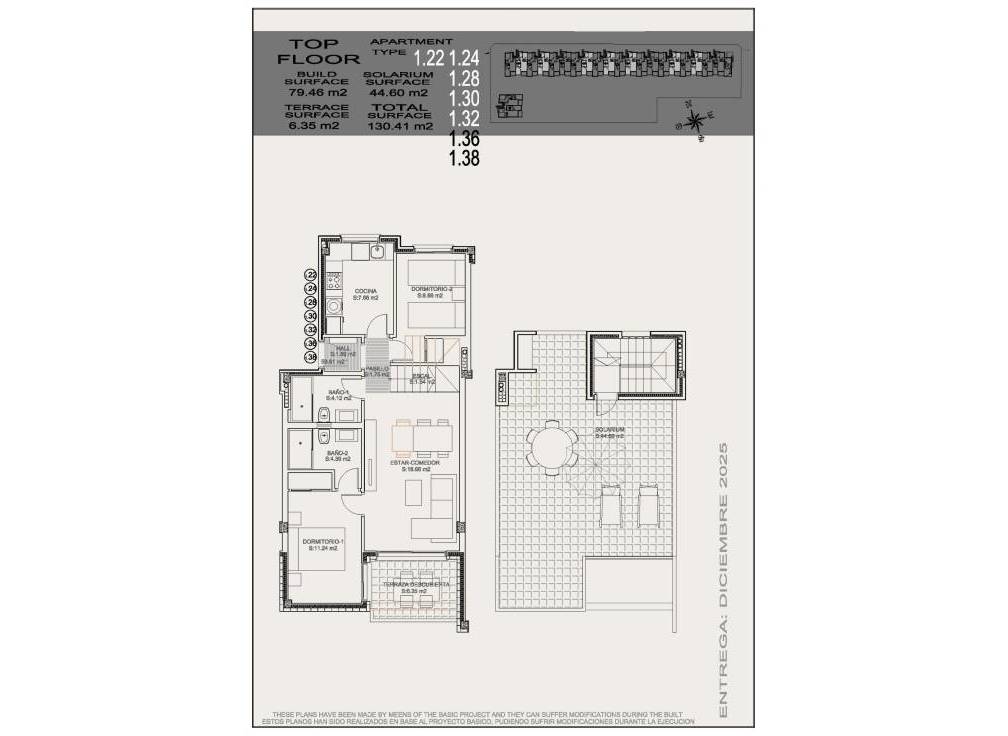 For sale - Bungalow - Torrevieja - Altos del Sol