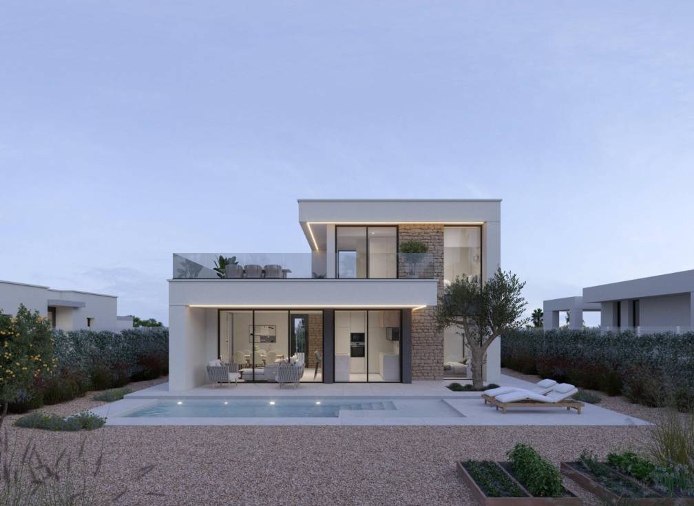 For sale - Detached Villa - Fuente Alamo - Hacienda Del Alamo Golf Resort