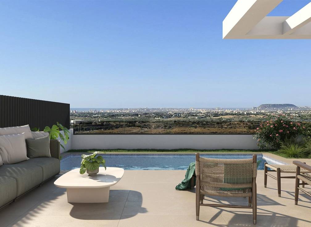 For sale - Semi Detached / Linked Villa - Alicante - Mutxamel