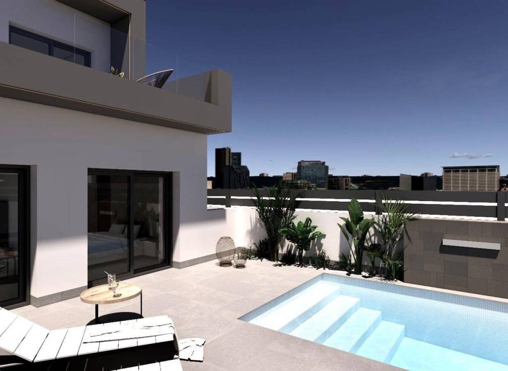 For sale - Semi Detached / Linked Villa - Guardamar & Vega Baja - Benijofar