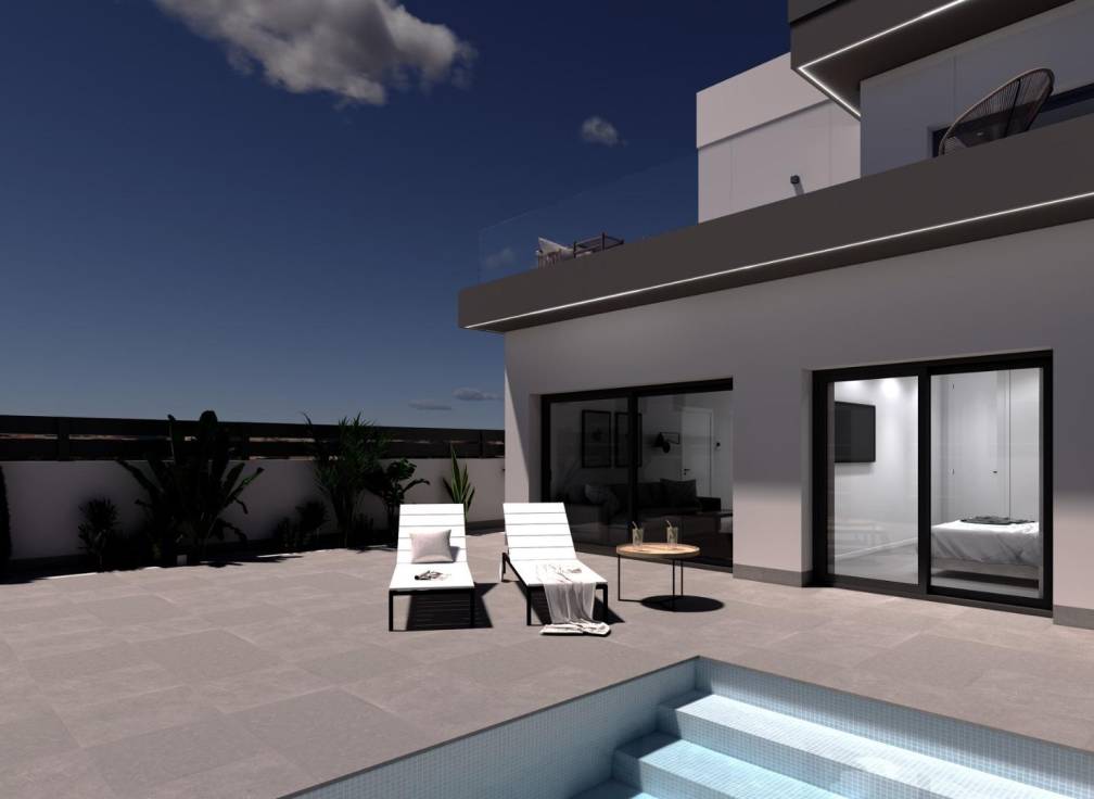 For sale - Semi Detached / Linked Villa - Guardamar & Vega Baja - Benijofar