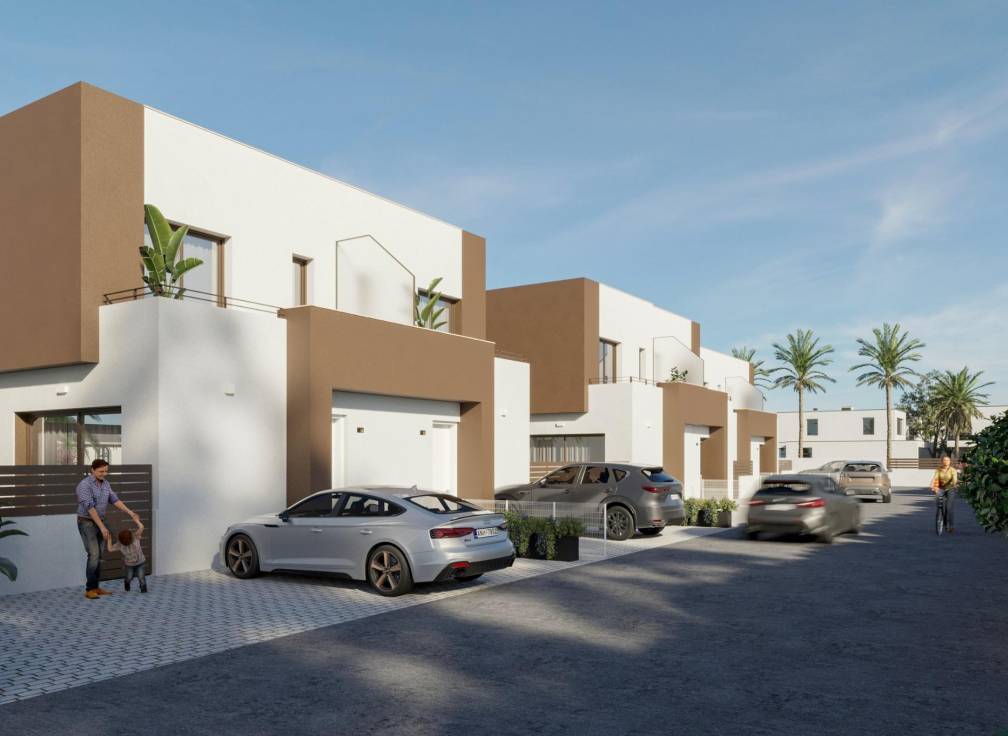 For sale - Semi Detached / Linked Villa - Guardamar & Vega Baja - La Marina Pinet