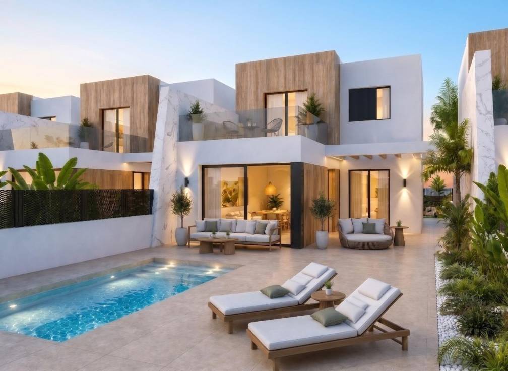 For sale - Semi Detached / Linked Villa - Los Alcazares - Santa Rosalia Lake Resort