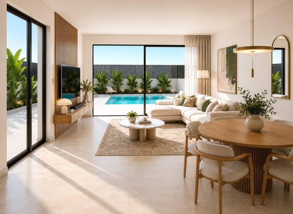 For sale - Semi Detached / Linked Villa - Los Alcazares - Santa Rosalia Lake Resort