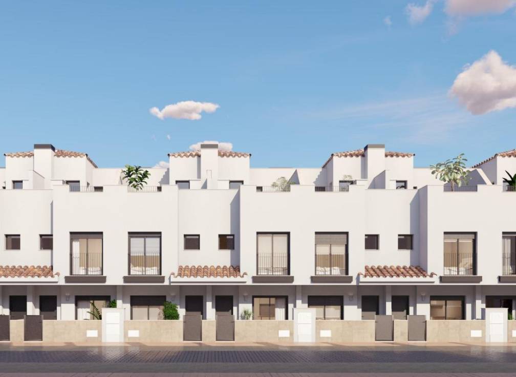 For sale - Semi Detached / Linked Villa - Los Alcazares - Santa Rosalía Village 