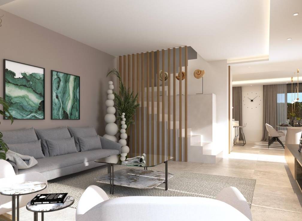 For sale - Semi Detached / Linked Villa - Orihuela Costa - Villamartin