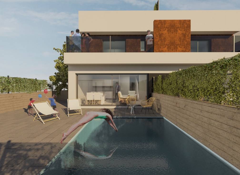 For sale - Semi Detached/Linked Villa - San Javier & San Pedro Del Pinatar - Santiago De La Ribera