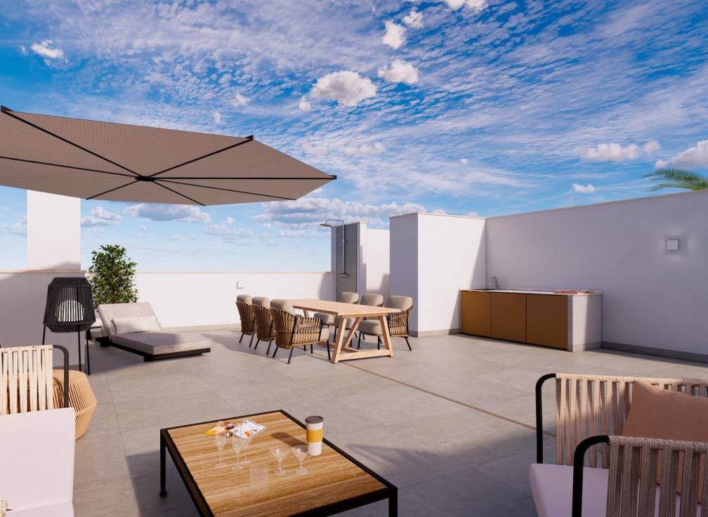 For sale - Top Floor Bungalow - Pilar De La Horadada - Torre De La Horadada