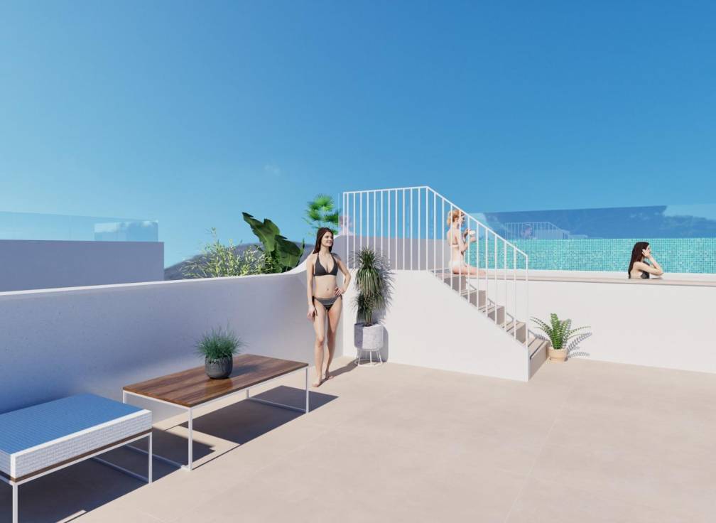 For sale - Top Floor Bungalow - Pilar De La Horadada - Torre De La Horadada