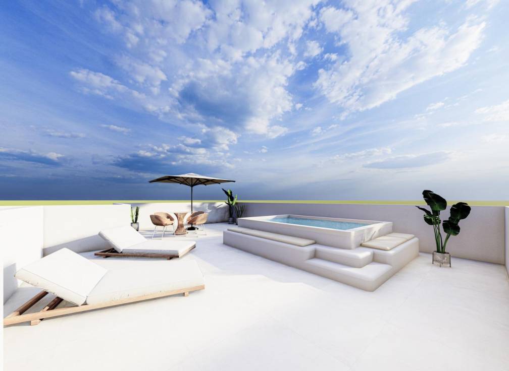 For sale - Top Floor Bungalow - San Javier & San Pedro Del Pinatar - San Pedro Del Pinatar & Lo Pagan