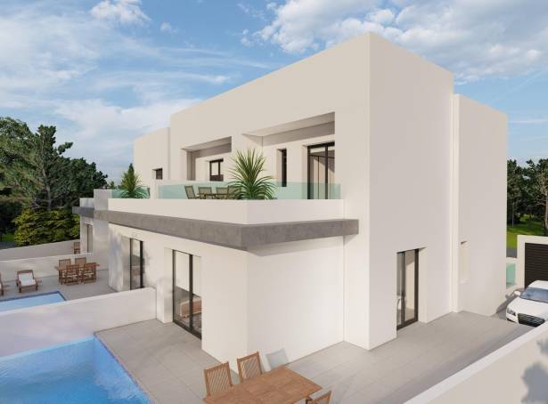Semi Detached / Linked Villa - For sale - Guardamar & Vega Baja - Daya Nuevo