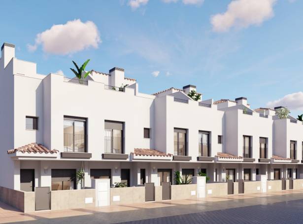Semi Detached / Linked Villa - For sale - Los Alcazares - Santa Rosalía Village 