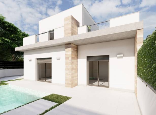 Semi Detached / Linked Villa - For sale - San Javier & San Pedro Del Pinatar - EA PC EAF2-16 SDV 3B 