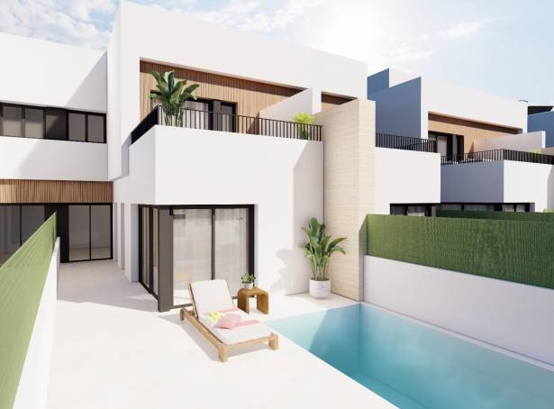Semi Detached / Linked Villa - For sale - San Javier & San Pedro Del Pinatar - Santiago De La Ribera