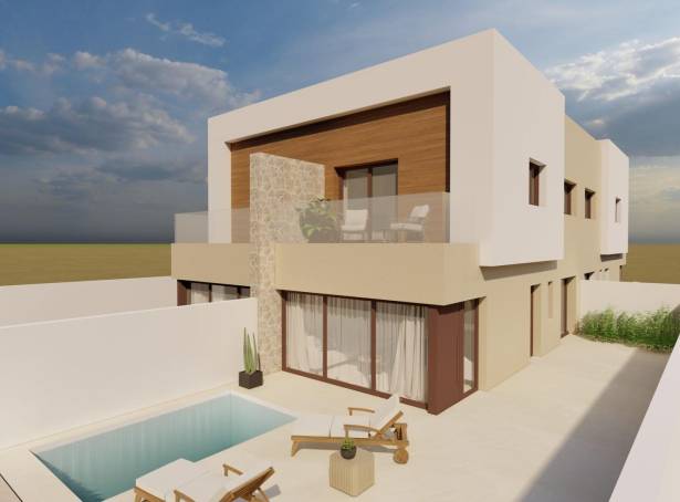 Semi Detached / Linked Villa - For sale - San Javier & San Pedro Del Pinatar - Santiago De La Ribera