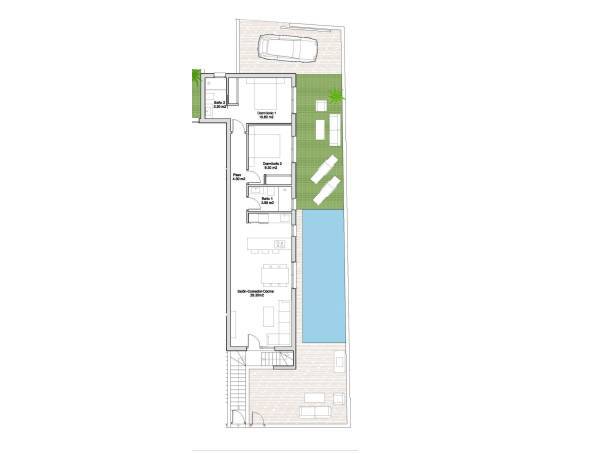 For sale - Bungalow - Santiago de la Ribera - Santiago De La Ribera