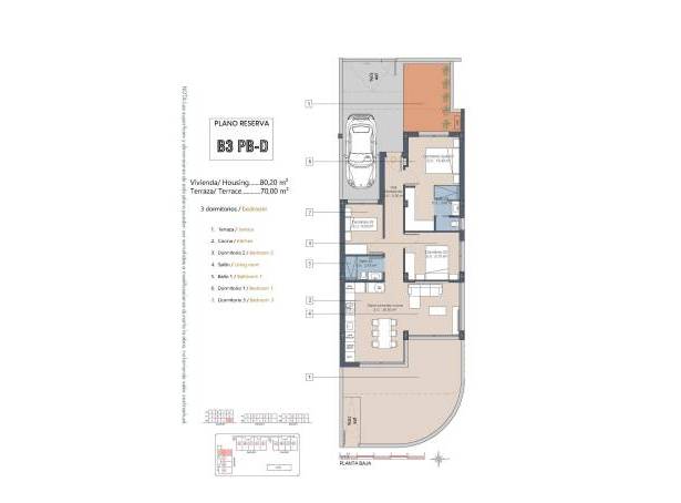 For sale - Apartment - Los Alcazares - Serena Golf Resort