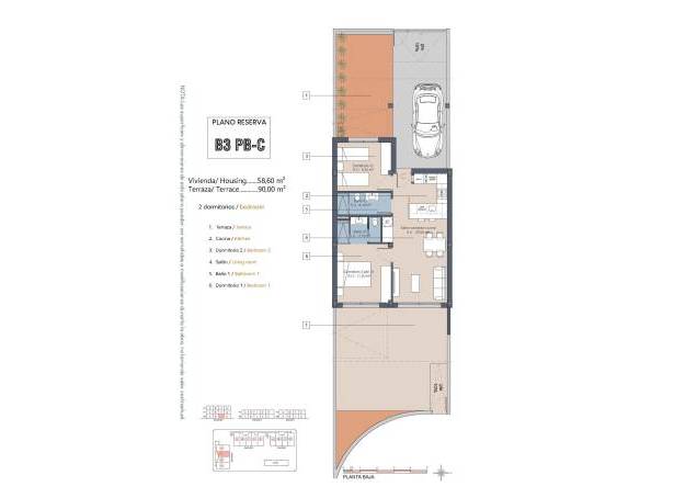For sale - Apartment - Los Alcazares - Serena Golf Resort