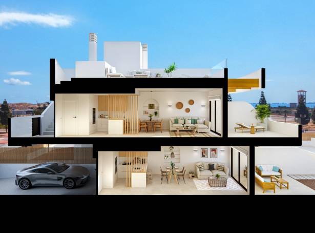 For sale - Apartment - Los Alcazares - Serena Golf Resort