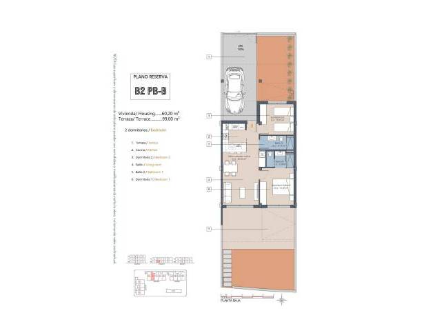 For sale - Apartment - Los Alcazares - Serena Golf Resort