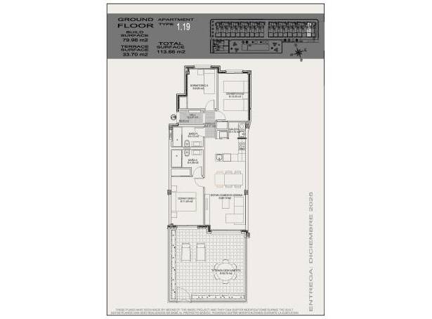 For sale - Bungalow - Torrevieja - Altos del Sol