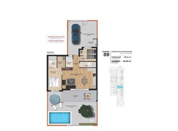 For sale - Bungalow - Pilar de La Horadada - La Torre De La Horadada