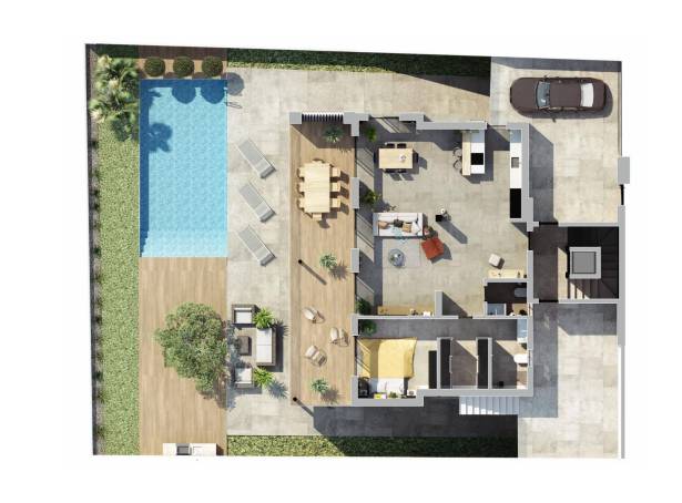 For sale - Villa - Rojales - Golf La Marquesa (Ciudad Quesada)