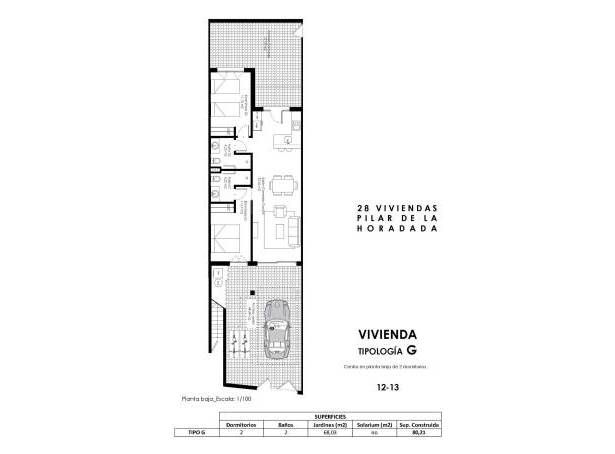 For sale - Bungalow - Pilar de La Horadada - pueblo