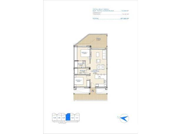 For sale - Apartment - Los Alcazares - Serena Golf Resort