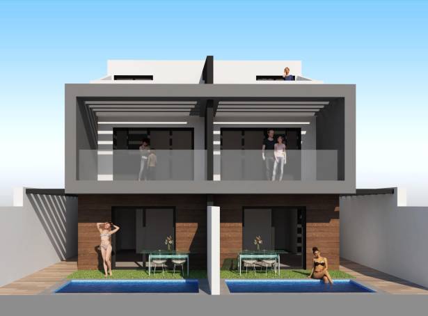 For sale - Semi Detached / Linked Villa - San Javier & San Pedro Del Pinatar - Santiago De La Ribera