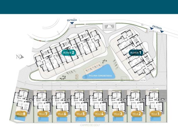 For sale - Apartment - Los Alcazares - Serena Golf Resort