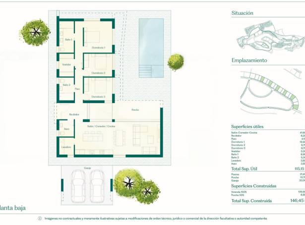 For sale - Detached Villa - Fuente Alamo - Hacienda Del Alamo Golf Resort