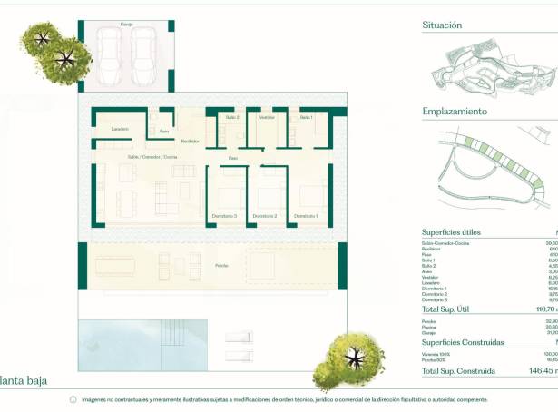 For sale - Detached Villa - Fuente Alamo - Hacienda Del Alamo Golf Resort