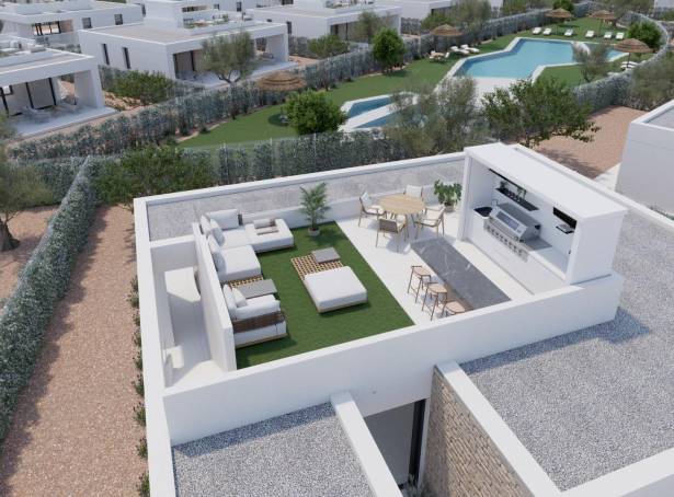 For sale - Detached Villa - Fuente Alamo - Hacienda Del Alamo Golf Resort