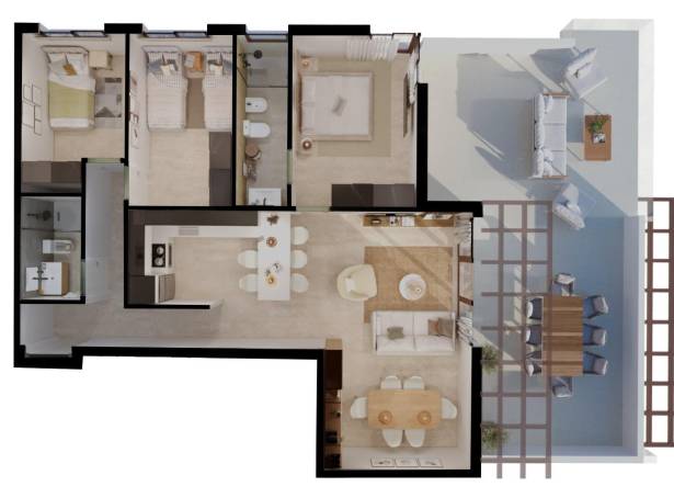 For sale - Apartment - Vera - Vera Playa