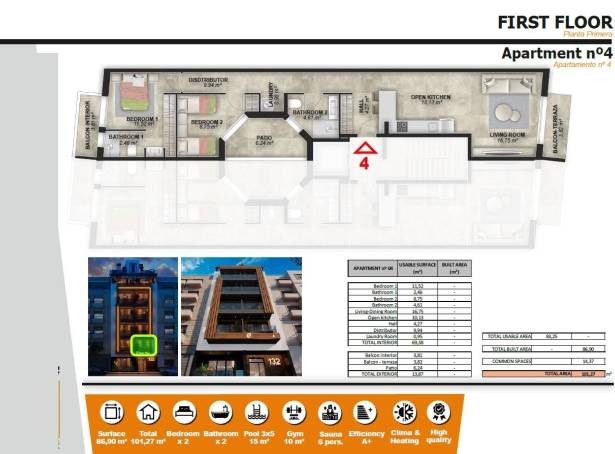 For sale - Apartment - Torrevieja - Playa de El Cura
