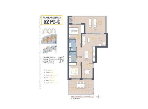 For sale - Apartment - Los Alcazares - Serena Golf Resort