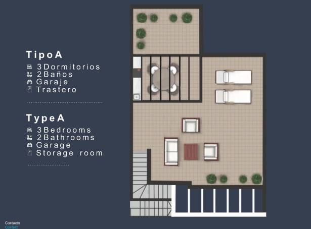 For sale - Top Floor Bungalow - San Pedro del Pinatar - Los Pinos