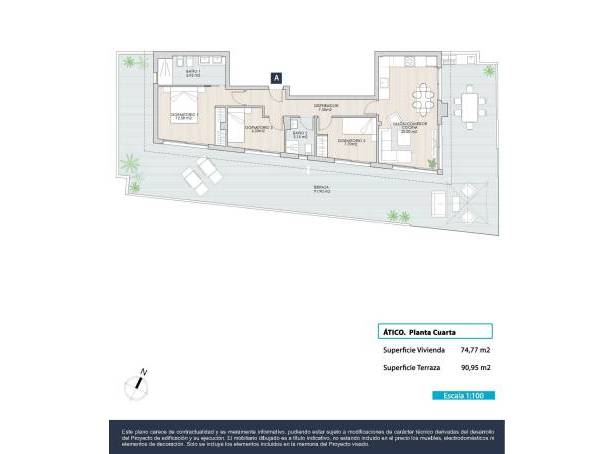 For sale - Penthouse - Torrevieja - Playa de El Cura