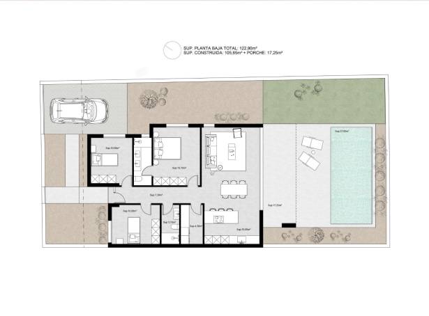 For sale - Villa - Molina De Segura - Urb. La Quinta