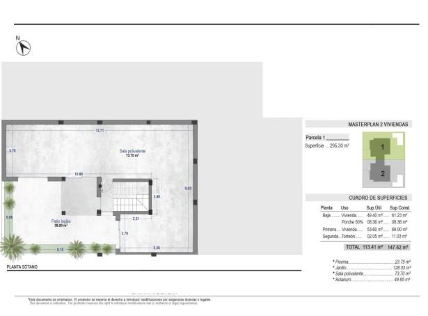 For sale - Villa - Torre Pacheco - Santa Rosalia Lake Resort