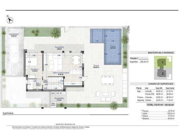 For sale - Villa - Torre Pacheco - Santa Rosalia Lake Resort