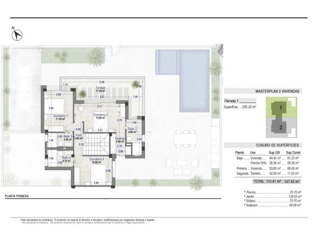 For sale - Villa - Torre Pacheco - Santa Rosalia Lake Resort