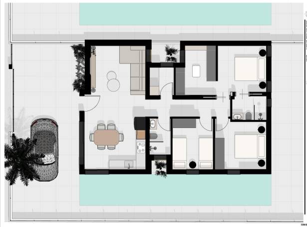 For sale - Villa - Benijofar - Urbanizacion Monteazul
