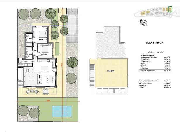 For sale - Villa - Fuente Alamo - Hacienda Del Álamo Golf