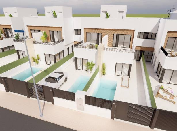For sale - Semi Detached / Linked Villa - San Javier & San Pedro Del Pinatar - Santiago De La Ribera