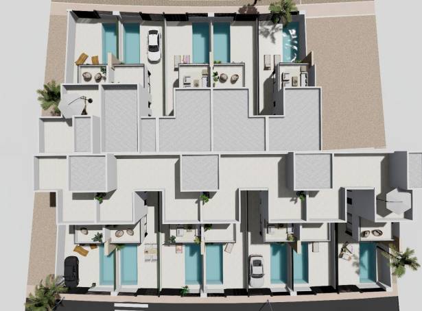 For sale - Semi Detached / Linked Villa - San Javier & San Pedro Del Pinatar - Santiago De La Ribera