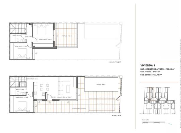 For sale - Semi Detached / Linked Villa - San Javier & San Pedro Del Pinatar - Santiago De La Ribera