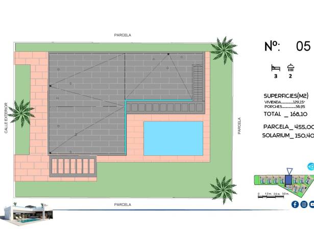 For sale - Villa - Algorfa - La Finca Golf