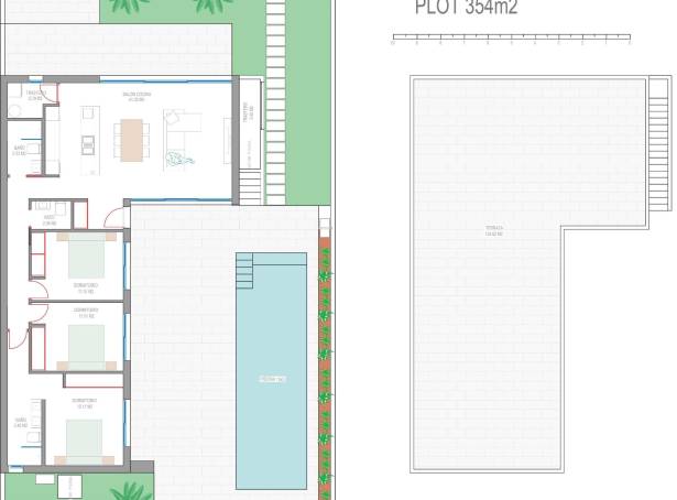 For sale - Detached Villa - Los Alcazares - Serena Golf Resort